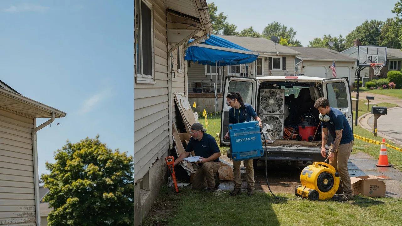 Ceiling Leak Cleanup in Harrodsburg, IN near me